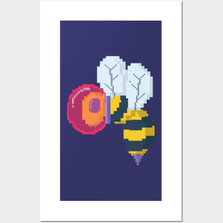 Bee Print Posters and Art